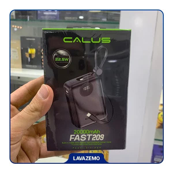پاوربانک CALUS مدل FAST 209 ظرفیت 20000 میلی‌آمپر — تصویر ۱۲