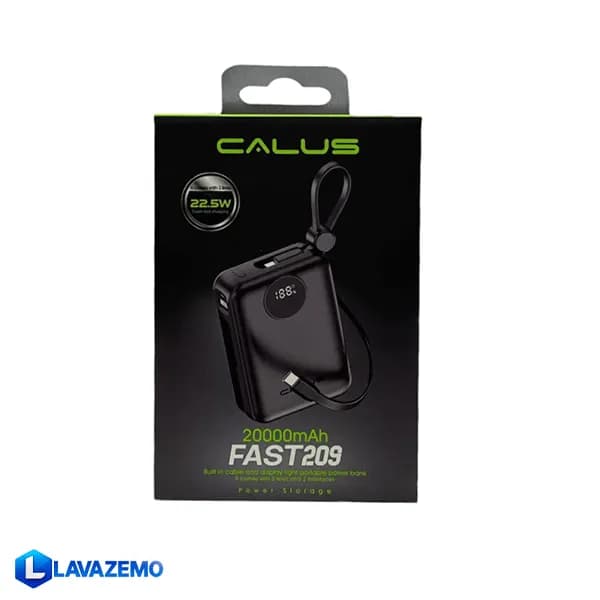 پاوربانک CALUS مدل FAST 209 ظرفیت 20000 میلی‌آمپر — تصویر ۶