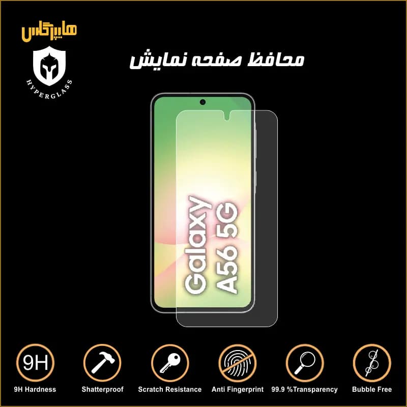 محافظ صفحه نمایش گوشی سامسونگ A56 — تصویر ۴
