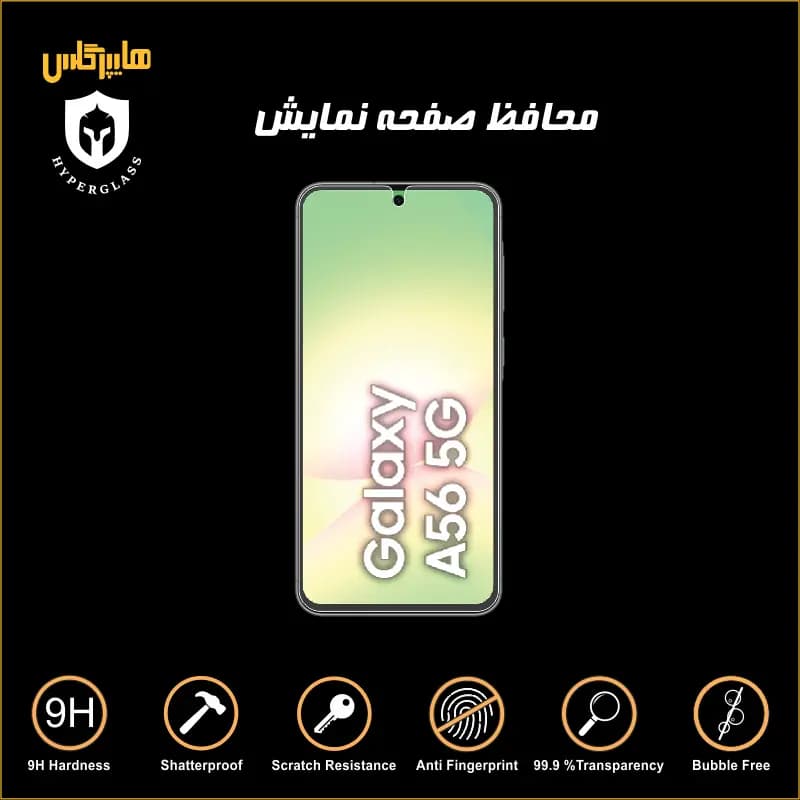 محافظ صفحه نمایش گوشی سامسونگ A56 — تصویر ۳