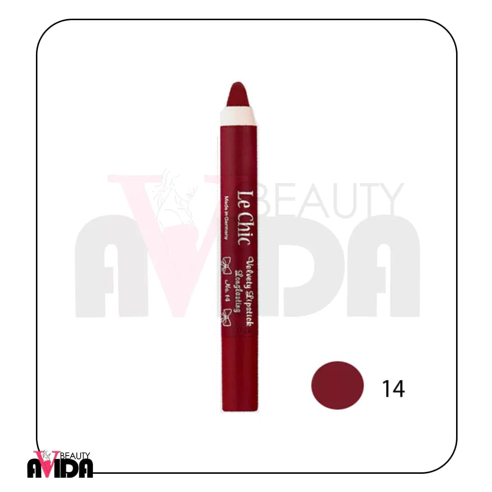 رژ لب مدادی لچیک شماره 14 Lechic Lipstick Pencil — تصویر ۲