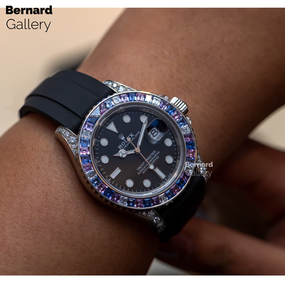 ساعت مچی مردانه رولکس 2022 Rolex Yacht-Master Diamonds — تصویر ۵