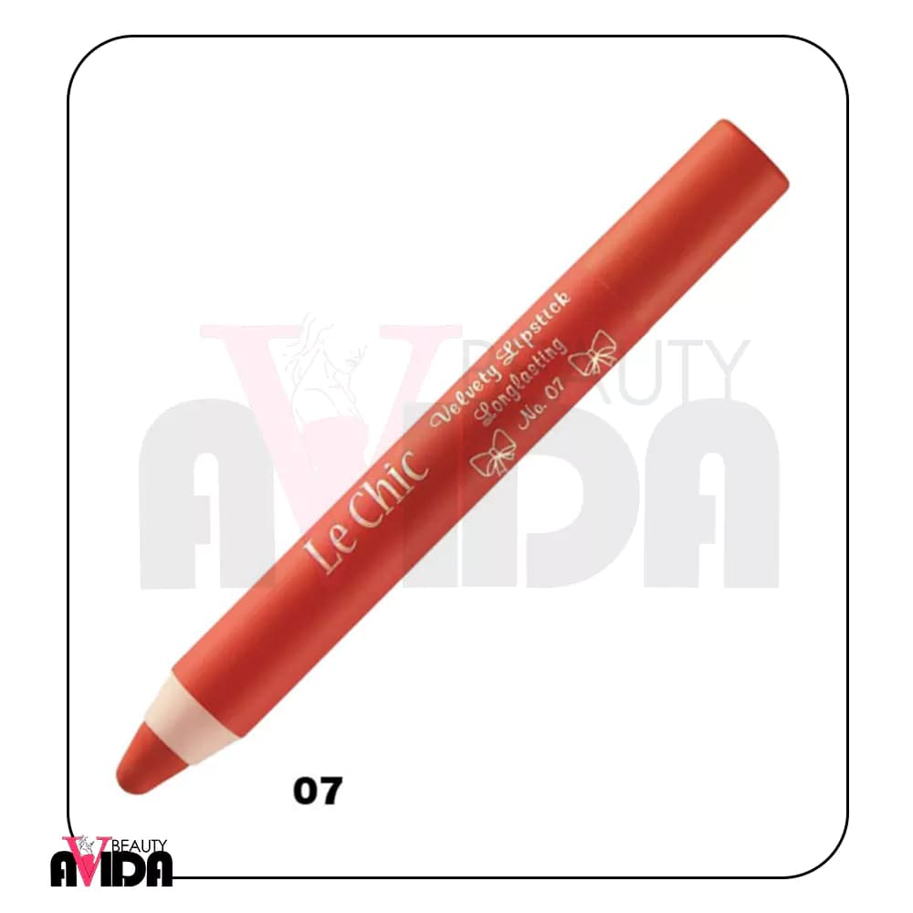 رژ لب مدادی لچیک شماره 07 Lechic Lipstick Pencil — تصویر ۲
