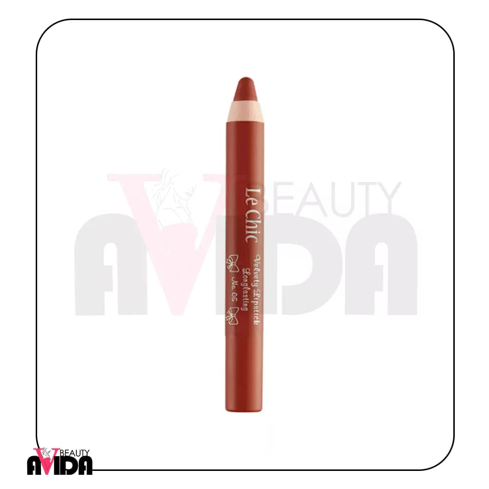 رژ لب مدادی لچیک شماره Lechic Lipstick Pencil 05 — تصویر ۲