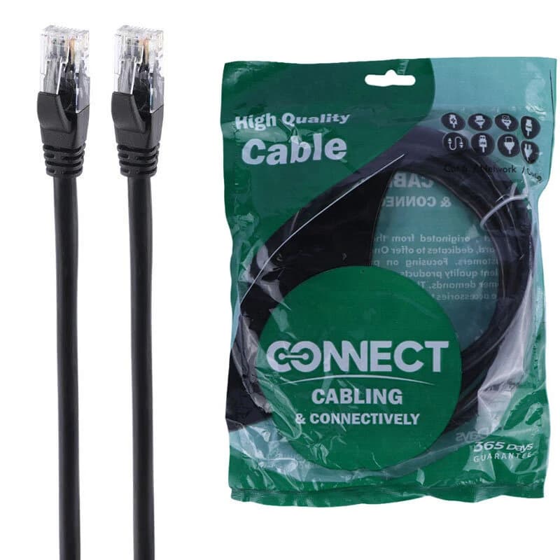 کابل شبکه Cat6 کانکت طول 3 متر
