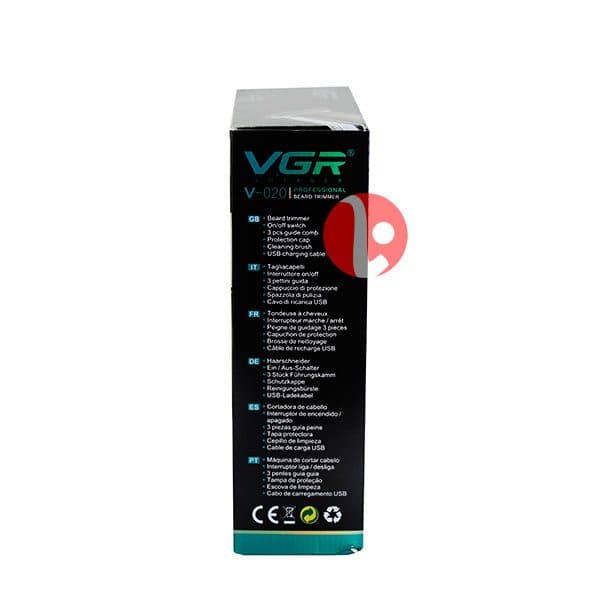 ماشین اصلاح موی صورت و بدن وی جی ار مدل V-020 — تصویر ۶