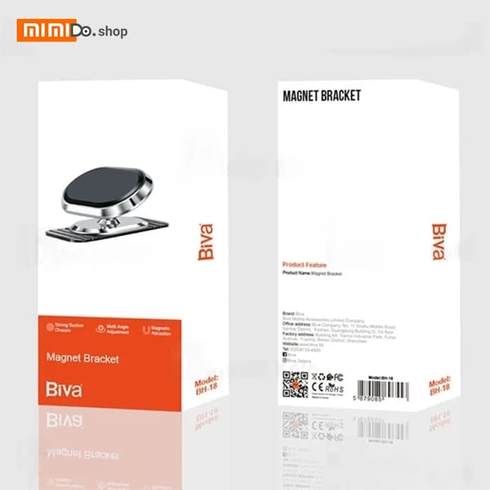هولدر و پایه نگهدارنده رومیزی بیوا Biva BH-18 Magnet Bracket مگنتی — تصویر ۸