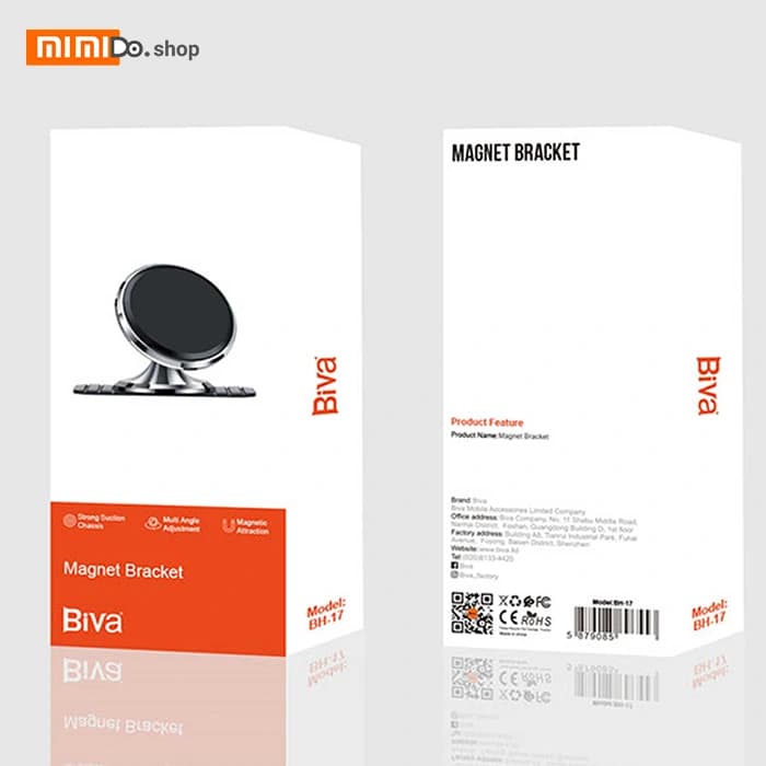 هولدر و پایه نگهدارنده رومیزی بیوا Biva BH-17 Magnet Bracket مگنتی — تصویر ۷