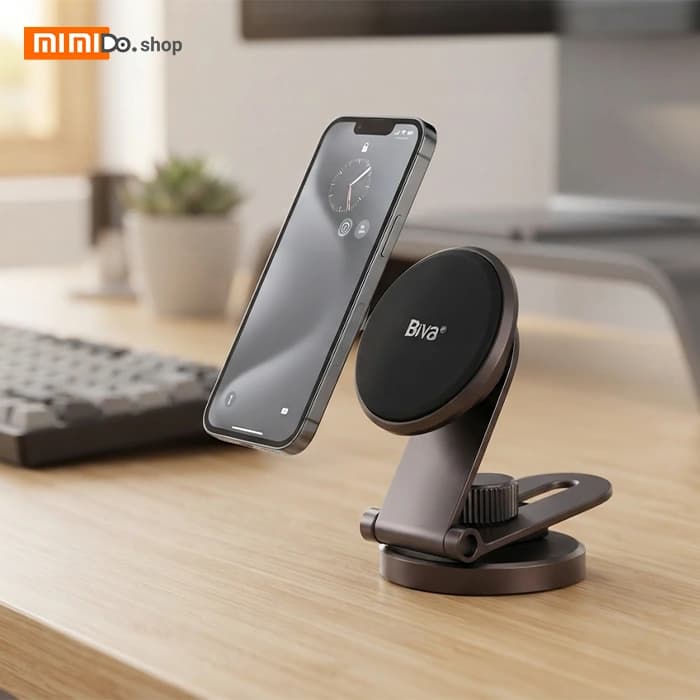 هولدر و پایه نگهدارنده رومیزی بیوا Biva BH-16 Magnet Bracket مگنتی — تصویر ۱۰
