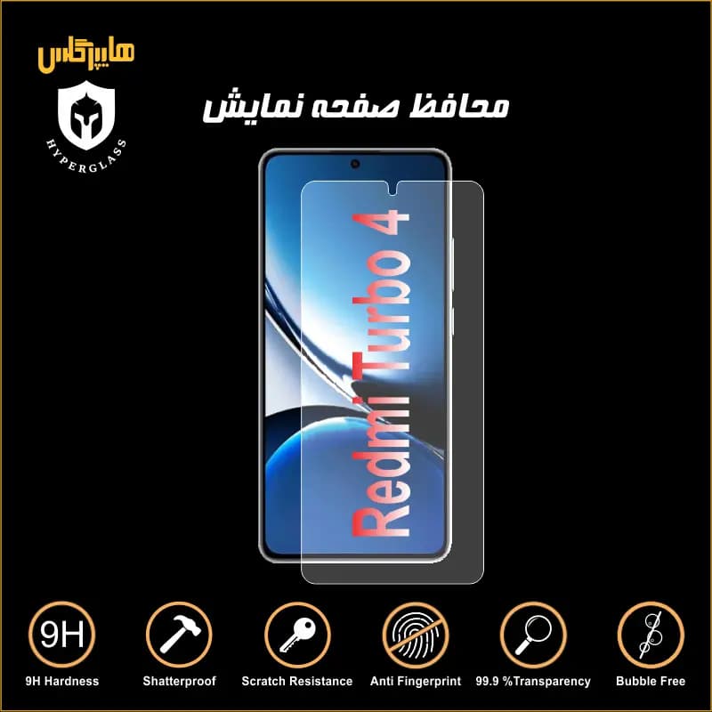 محافظ صفحه نمایش شیاومی ردمی توربو 4 Turbo