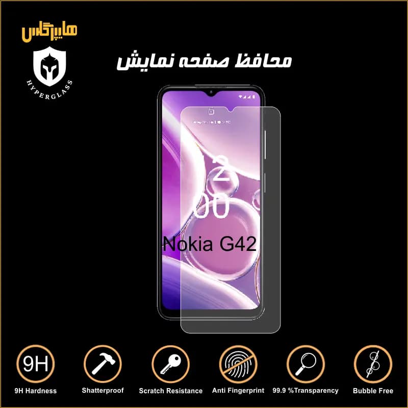 محافظ صفحه نمایش گوشی نوکیا Nokia G42 — تصویر ۴