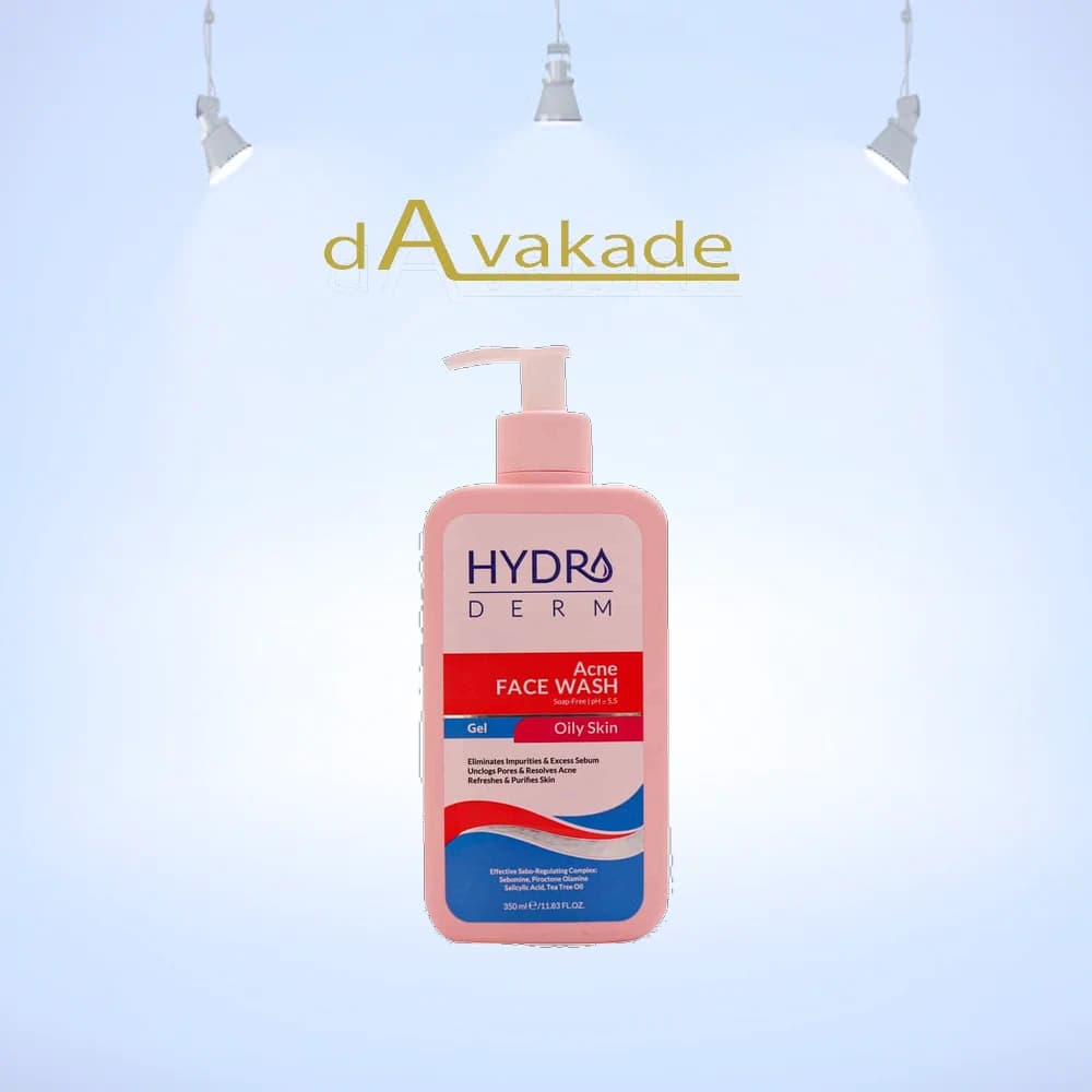 ژل شستشوی پوست چرب پمپی هیدرودرم HYDRODERM — تصویر ۲