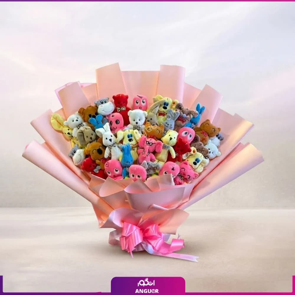 دسته گل عروسکی فانتزی؛ هدیه‌ای خاص و ماندگار