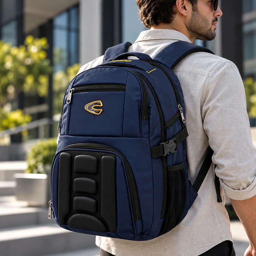 کوله پشتی لپتاپ Camel مدل C8439 — تصویر ۱۲