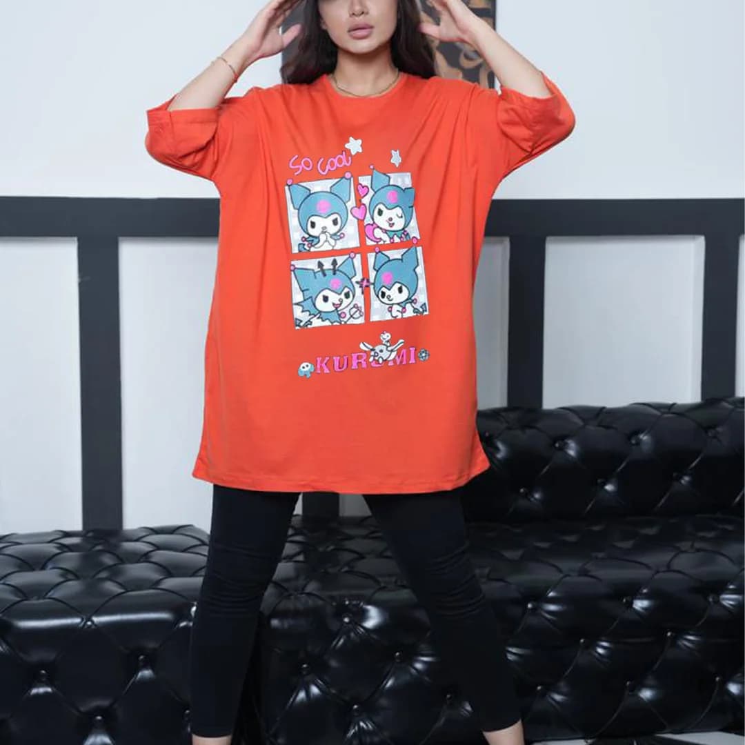 تیشرت زنانه لانگ مدل TL22137 — تصویر ۱۲