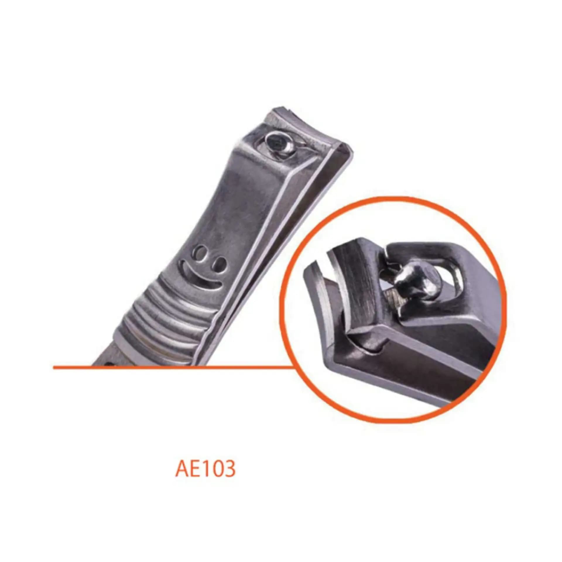 ناخن گیر خط دار کوچک ورژن کد AE 103 — تصویر ۲