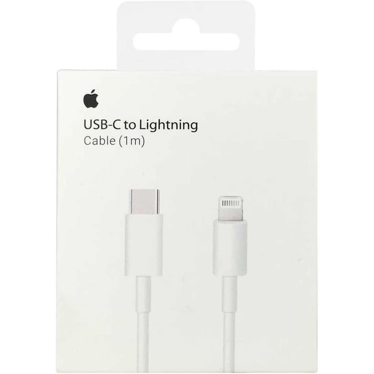 کابل تبدیل تایپ سی به لایتنینگ اپل طول 1 متر اصل | اپل استوری | Apple Usb C To Lightning Cable 1M Original — تصویر ۹