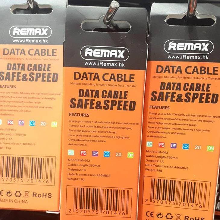 کابل پاور بانک میکرو برند Remax — تصویر ۵