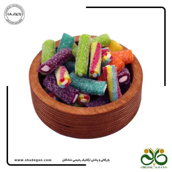 پاستیل ببتو مدل مدادی ترش | BEBETO Pencil sour Jelly — تصویر ۲