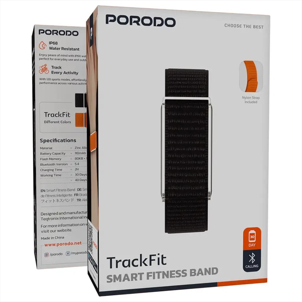 دستبند هوشمند پورودو مدل TrackFit Smart Fitness Band PDSB10625 — تصویر ۱۰