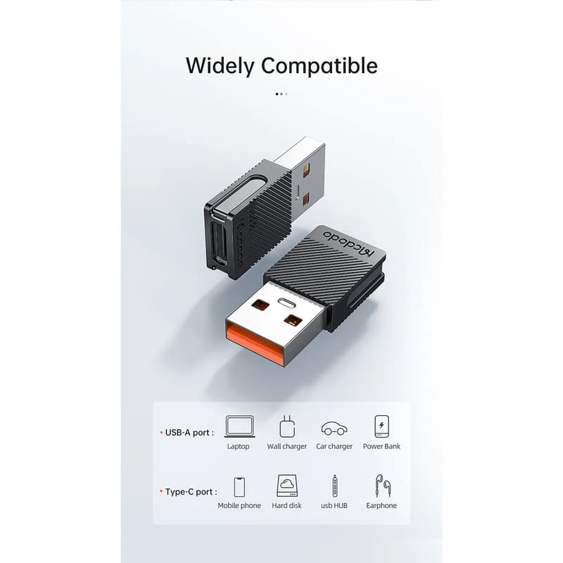 مبدل USB-A به Type-C مک دودو مدل OT-6970 — تصویر ۷
