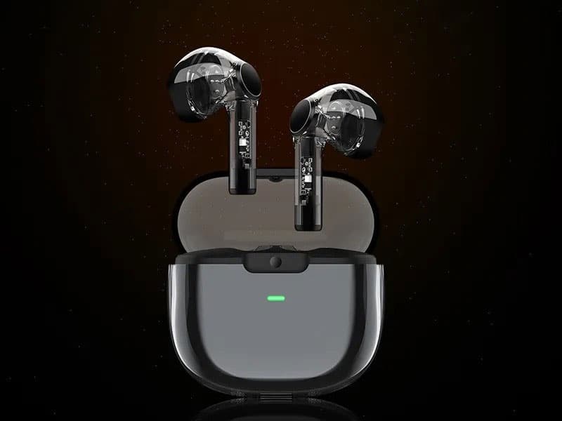 هندزفری بی سیم رسی RECCI REP-W50 Amber Wireless Earbuds — تصویر ۸