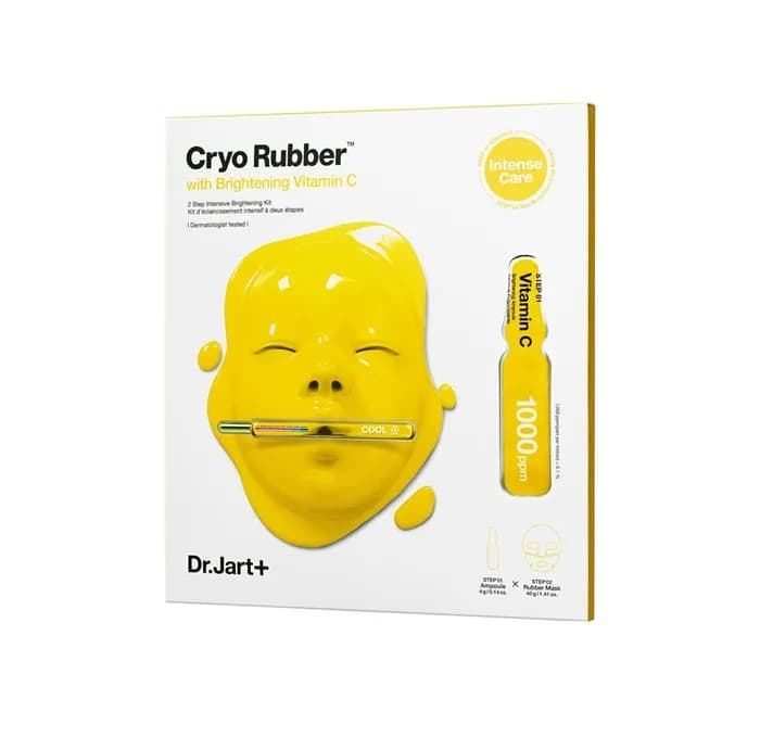 ماسک روشن کننده صورت CRYO RUBBER™ حاوی نیاسینامید دکتر جارت — تصویر ۴