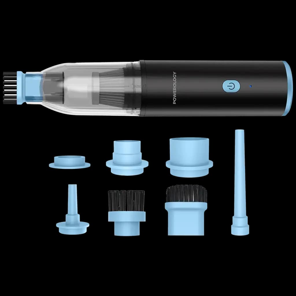 جاروبرقی و گردگیر دستی پاورولوژی مدل Turbovac PWLFVD05BK
