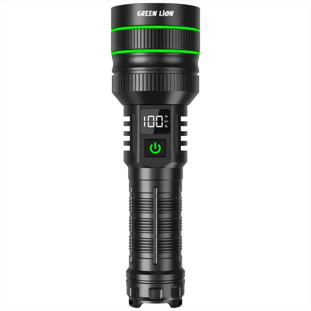 چراغ قوه گرین لاین مدل GNHR3000LMBK ظرفیت ۳۰۰۰ لومن — تصویر ۹