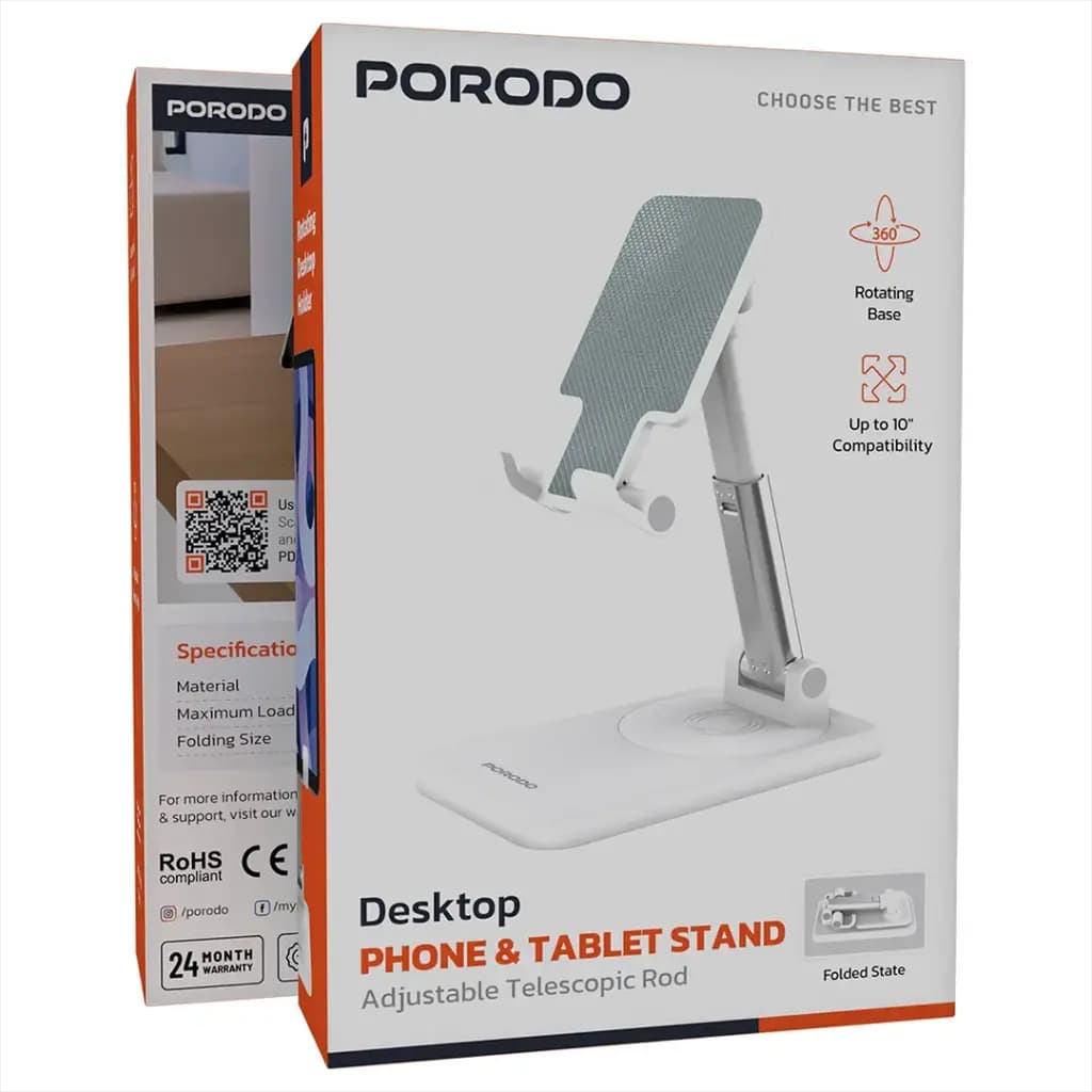 هولدر موبایل و آیپد تاشو پرودو Porodo مدل PDCCT22 — تصویر ۶
