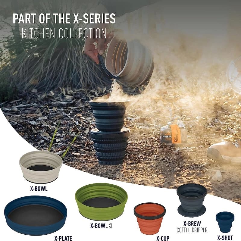 لیوان سیلیکونی سی تو سامیت مدل Sea to Summit X-Mug Cool Grip — تصویر ۱۱