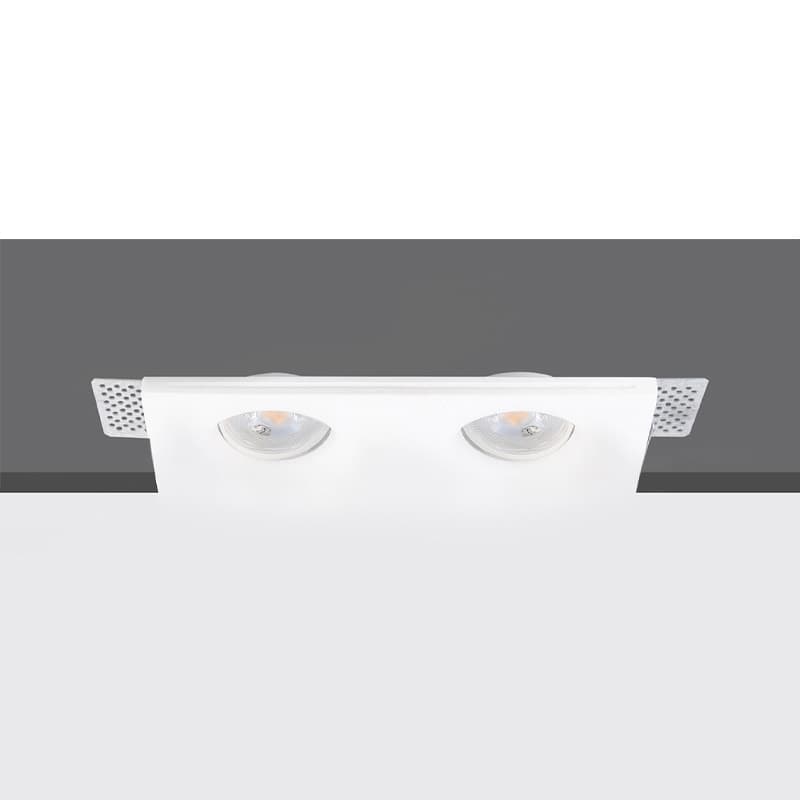 چراغ شعاع مدل گچی سقفی توکار SH-4402 — تصویر ۳