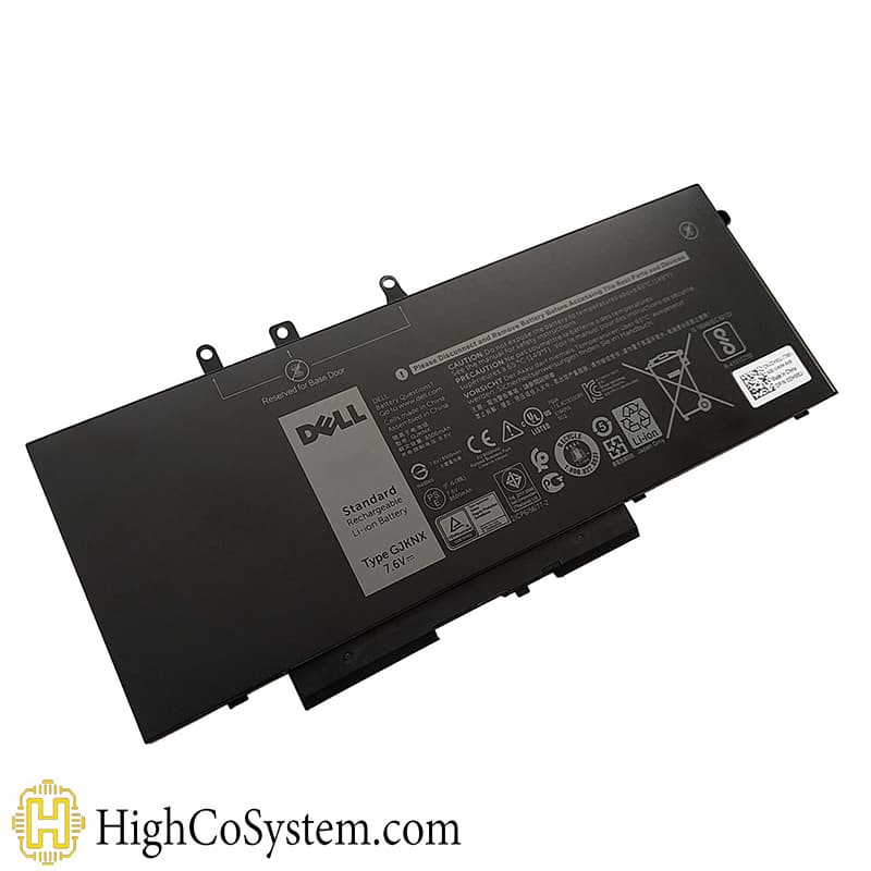 باتری لپ تاپ DELL مدل LATITUDE E5480 (GJKNX) 8200mAh — تصویر ۴