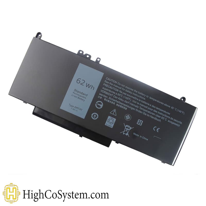 باتری لپ تاپ DELL مدل LATITUDE E5480 (GJKNX) 8200mAh — تصویر ۲