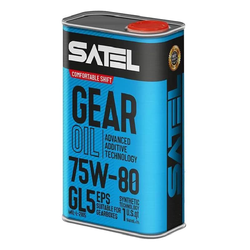 روغن گیربکس دستی مدل GL5 75W80 واسکازین سنتتیک حجم 2.5 لیتر ساتل — تصویر ۳