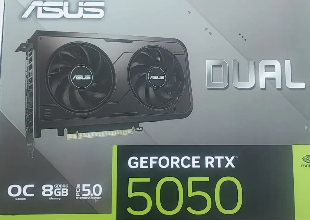 کارت گرافیک ایسوس Dual GeForce RTX 5050 8GB OC GDDR6 — تصویر ۱۰