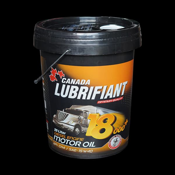 روغن موتور کانادا لوبریفنت مدل CH4 15W40 – حجم 20 لیتر