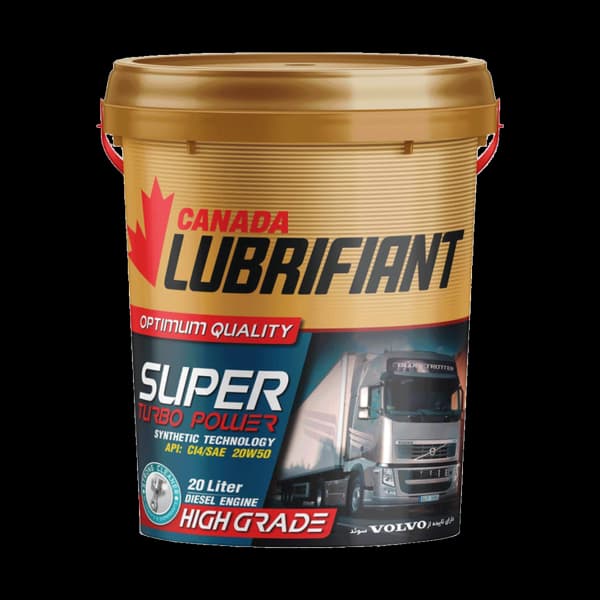 روغن موتور کانادا لوبریفنت مدل CI4 20W50 – حجم 20 لیتر