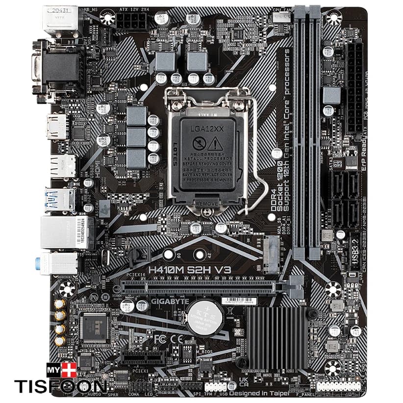 مادربرد گیگابایت مدل H410M S2H V3 — تصویر ۹