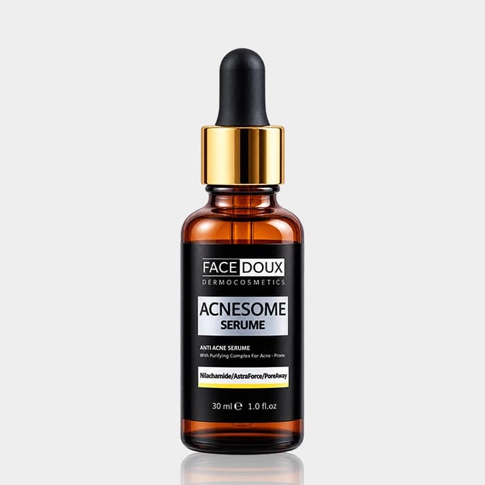 سرم ضد جوش و کنترل چربی آکنه زوم فیس دوکس Face Doux AcneSome Anti Acne Serum 30ml — تصویر ۵
