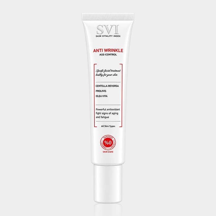 کرم ضد چروک اس وی آی SVI Anti Wrinkle Age Control Cream 40ml — تصویر ۵