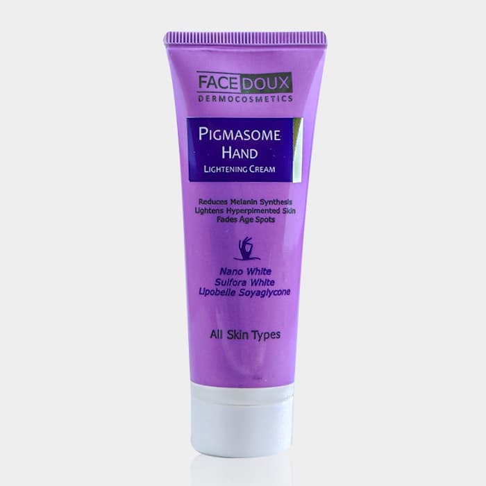 کرم ضد لک دست پیگمازوم فیس دوکس Face Doux Pigmasome Hand Cream 50ml — تصویر ۳