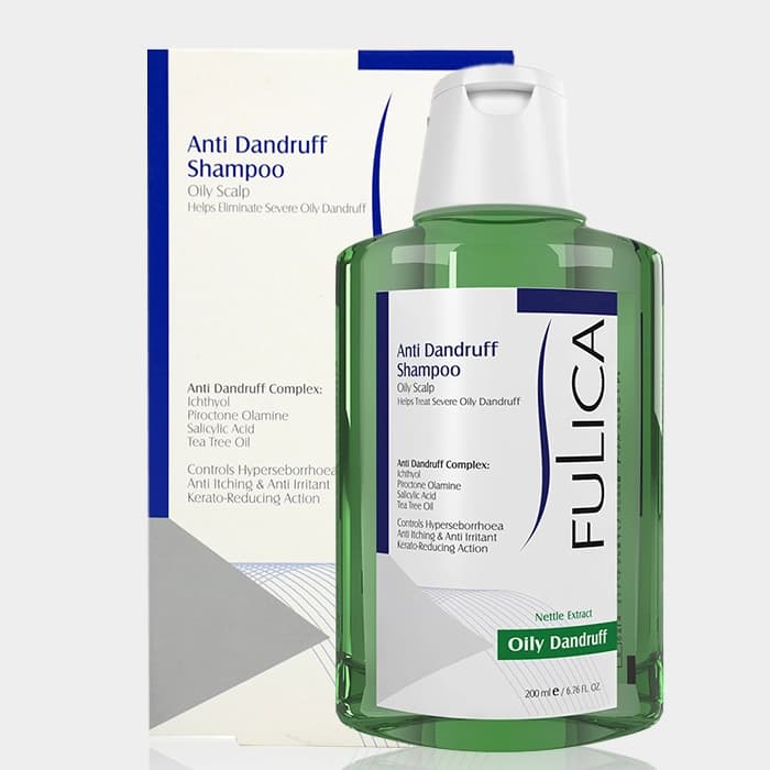 شامپو ضد شوره موی چرب فولیکا Fulica Anti-Dandruff Oily Scalp Shampoo 200ml — تصویر ۶