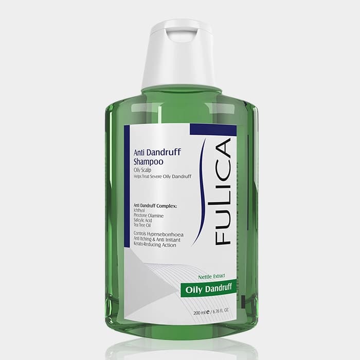 شامپو ضد شوره موی چرب فولیکا Fulica Anti-Dandruff Oily Scalp Shampoo 200ml — تصویر ۳