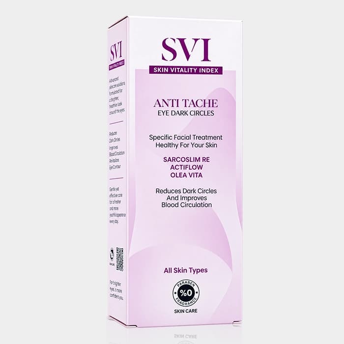 کرم ضد تیرگی دور چشم اس وی آی SVI Anti Tache Eye Dark Circles Cream 20ml — تصویر ۶
