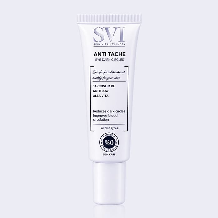 کرم ضد تیرگی دور چشم اس وی آی SVI Anti Tache Eye Dark Circles Cream 20ml — تصویر ۳