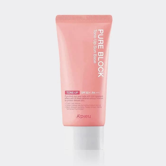 ضد آفتاب تون آپ اپیو مدل A’pieu Pure Block Tone-Up Sun Base EX — تصویر ۲