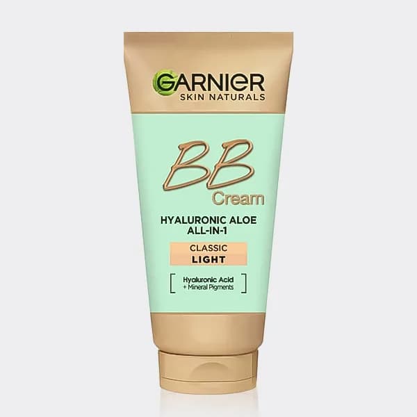 بی بی کرم کلاسیک گارنیه مدل Garnier BB Cream Hyaluronic Aloe All-In-1 All Skin Types 50ml