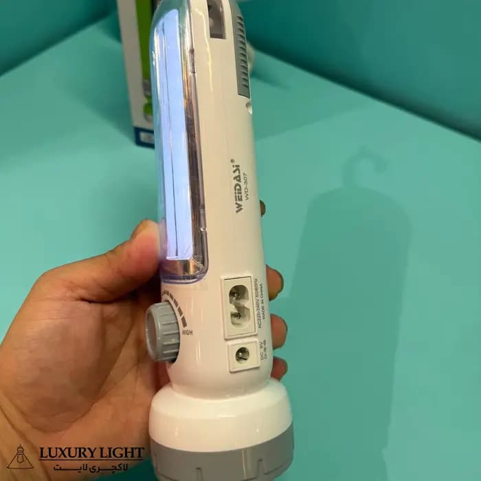 چراغ اضطراری اتوماتیک هوشمند و چراغ قوه ویداسی مدل WD-307 — تصویر ۱۱