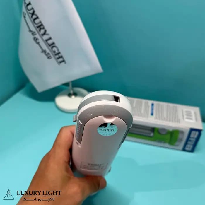 چراغ اضطراری اتوماتیک هوشمند و چراغ قوه ویداسی مدل WD-307 — تصویر ۵
